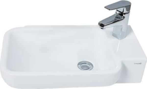 TP027 Elmas Dolap Üstü Lavabo 33 x 53 cm - Image 1
