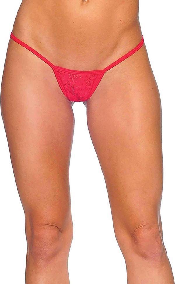 Kırmızı Dantelli Tanga 1166 - Image 1