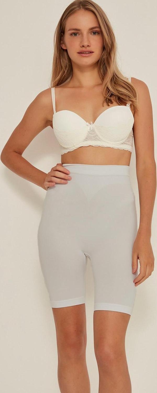 EKRU   Soft Uzun Paçalı Boxer Korse - Image 1