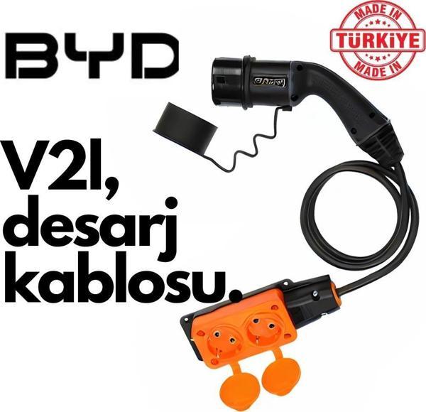 Evoşarj BYD Elektrikli Araç V2L Deşarj Kablosu - Image 1