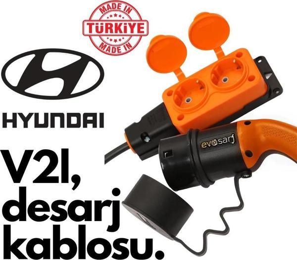 Evoşarj Hyundai Elektrikli Araç V2L Deşarj Kablosu - Image 1