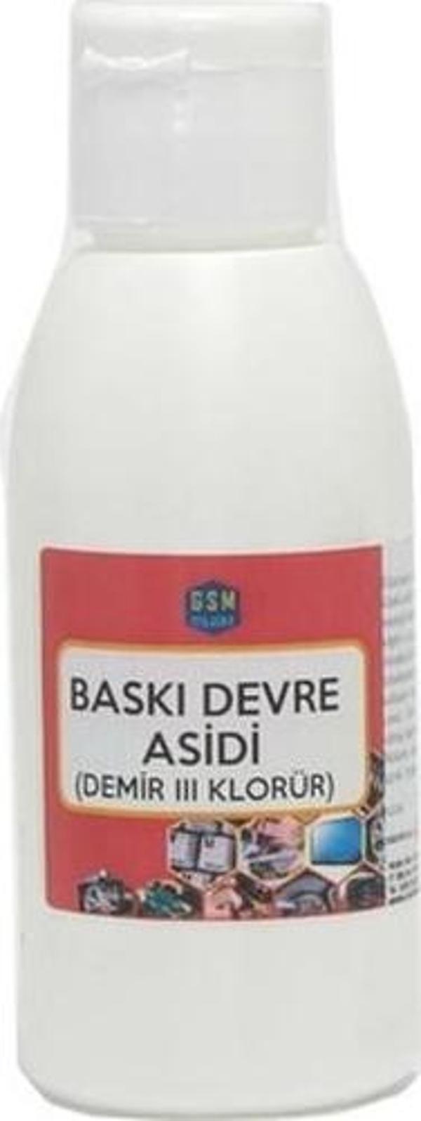 Gsm Solvent Baskı Devre Asiti (Demir Iıı Klorür) 100 Ml - Image 1