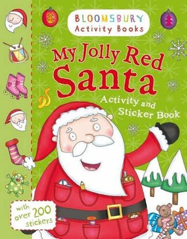 My Jolly Red Santa Activity and Sticker Book (Holiday Activity and Sticker Books) - Bloomsbury - Image 1