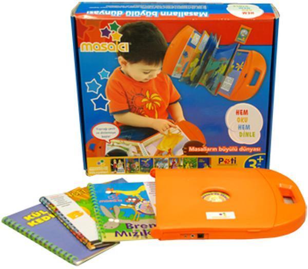 Masalcı Sesli Masallar Seti 1 - 7 Kitap Takım - Pandora Müzikli Kitaplar - Image 1