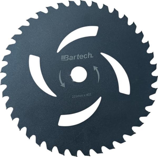 Bartec Tırpan Bıçağı Elmas Daire Testere  255 mm Siyah 40 Diş - Image 1