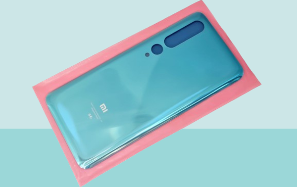 Tkgz - Xiaomi Mİ 10 Arka Kapak Batarya Kapağı - 5G MAVİ - Image 1
