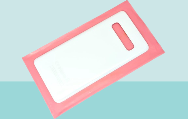 Tkgz - Samsung Galaxy S10 Arka Kapak Batarya Kapağı -  BEYAZ - Image 1