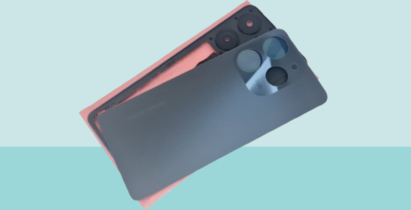 Tkgz - Tecno SPARK 10 PRO FULL KASA Arka Kapak Batarya Kapağı - SİYAH - Image 1