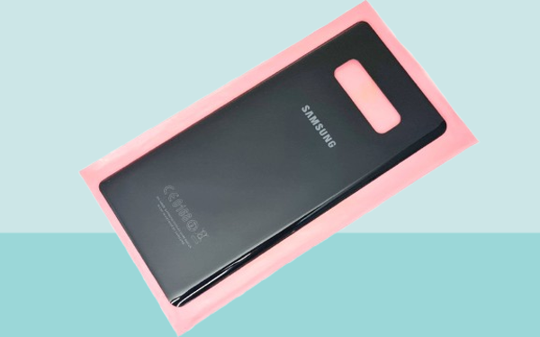 Tkgz - Samsung Galaxy NOTE 8 Arka Kapak Batarya Kapağı - SİYAH - Image 1