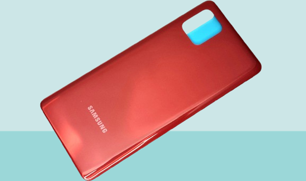 Tkgz - Samsung Galaxy NOTE 10 LİTE Arka Kapak Batarya Kapağı -  KIRMIZI - Image 1