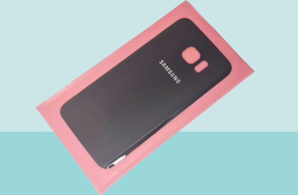 Tkgz - Samsung Galaxy S7 Edge Arka Kapak Batarya Kapağı - SİYAH - Image 1