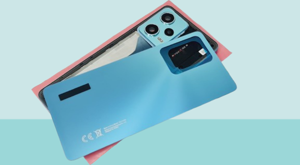 Tkgz - Xiaomi Redmi NOTE 12 PRO  - 5G -  FULL KASA Arka Kapak Batarya Kapağı - MAVİ - Image 1