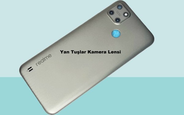 Tkgz - Oppo C25Y FULL KASA Arka Kapak Batarya Kapağı - FÜME - Image 1