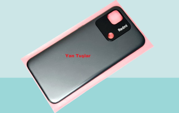 Tkgz - Xiaomi Redmi 10A FULL KASA Arka Kapak Batarya Kapağı - SİYAH - Image 1