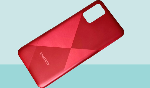Tkgz - Samsung Galaxy A02S FULL KASA Arka Kapak Batarya Kapağı - KIRMIZI - Image 1