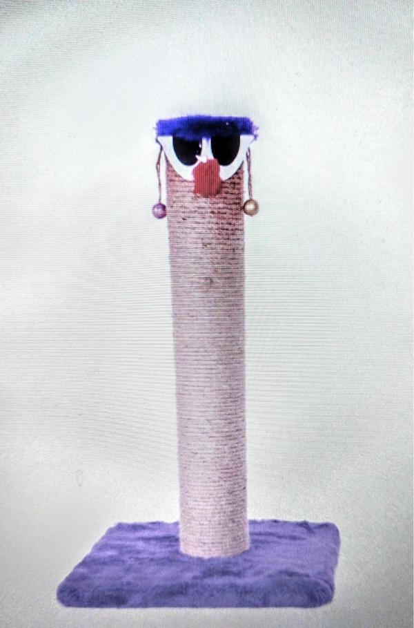 Mio Kedi Tırmalama Puppet Mor - Image 1