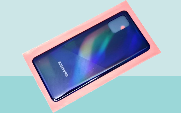 Tkgz - Samsung Galaxy A31 A315 Arka Kapak Batarya Kapağı - MAVİ - Image 1