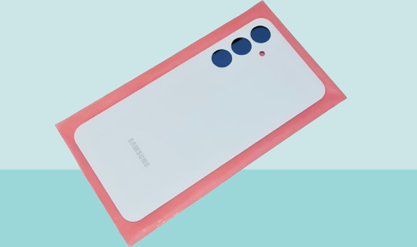 Tkgz - Samsung Galaxy A35 Arka Pil Batarya  Kapağı - BEYAZ - Image 1