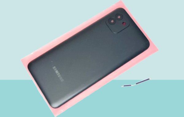 Tkgz - Samsung Galaxy A03 Sm A035 FULL KASA Arka Kapak Batarya Kapağı - SİYAH - Image 1