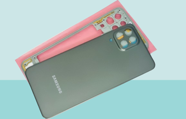 Tkgz - Samsung Galaxy M33 FULL KASA Arka Kapak Batarya Kapağı - YEŞİL - Image 1