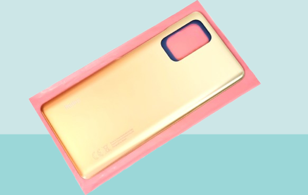 Tkgz - Xiaomi Redmi NOTE 10 PRO (4G) Arka Kapak Batarya Kapağı - GOLD - Image 1