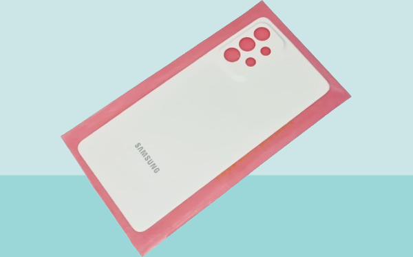Tkgz - Samsung Galaxy A73 Arka Kapak Batarya Kapağı - BEYAZ - Image 1