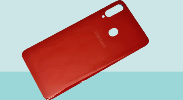 Tkgz - Samsung Galaxy A20S A207 Arka Kapak Batarya Kapağı - KIRMIZI - Image 1