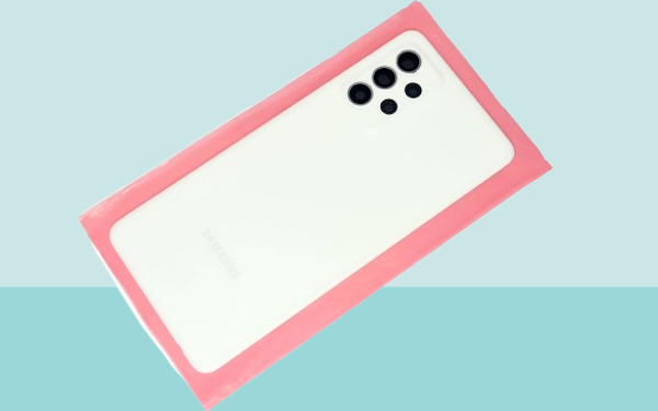 Tkgz - Samsung Galaxy A52 A525 Arka Kapak Batarya Kapağı - BEYAZ - FULL LENSLİ - Image 1