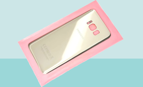 Tkgz - Samsung Galaxy S8 Arka Kapak Batarya Kapağı -  GRİ - Image 1