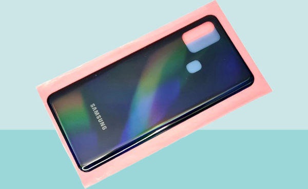 Tkgz - Samsung Galaxy A31 A315 Arka Kapak Batarya Kapağı - SİYAH - Image 1