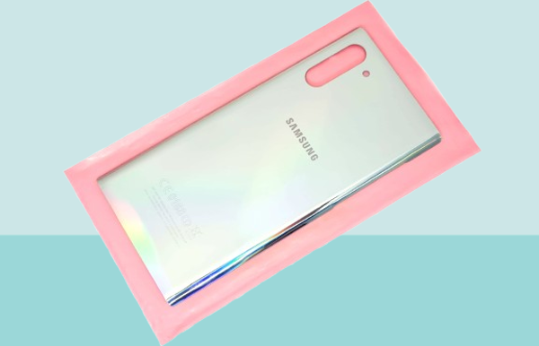 Tkgz - Samsung Galaxy NOTE 10 Arka Kapak Batarya Kapağı -  GRİ - Image 1