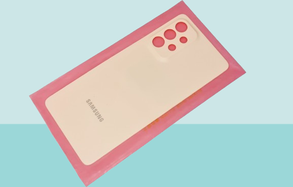Tkgz - Samsung Galaxy A53 Arka Kapak Batarya Kapağı - PEMBE - Image 1