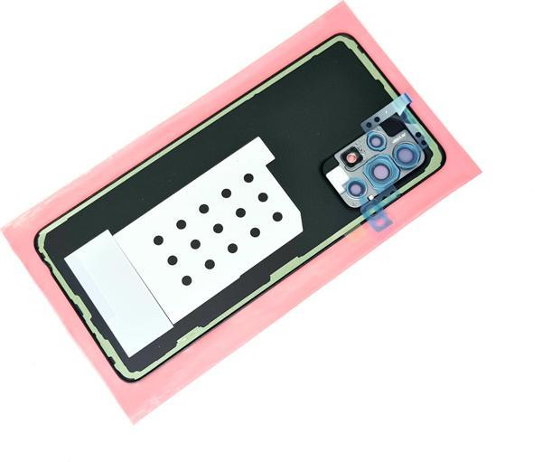 Tkgz - Samsung Galaxy A52 A525 Arka Kapak Batarya Kapağı - SİYAH - FULL LENSLİ - Image 1