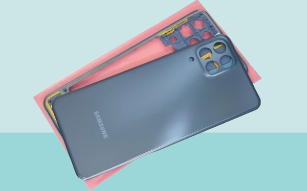 Tkgz - Samsung Galaxy M33 FULL KASA Arka Kapak Batarya Kapağı - MAVİ - Image 1