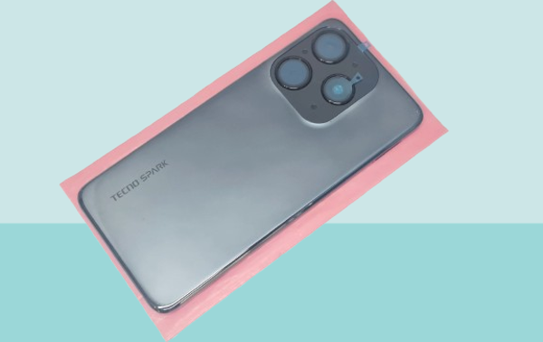 Tkgz - Tecno SPARK 8T FULL KASA Arka Kapak Batarya Kapağı - SİYAH - Image 1