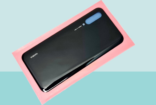 Tkgz - Xiaomi Mi 9 LİTE Arka Kapak Batarya Kapağı - SİYAH - Image 1
