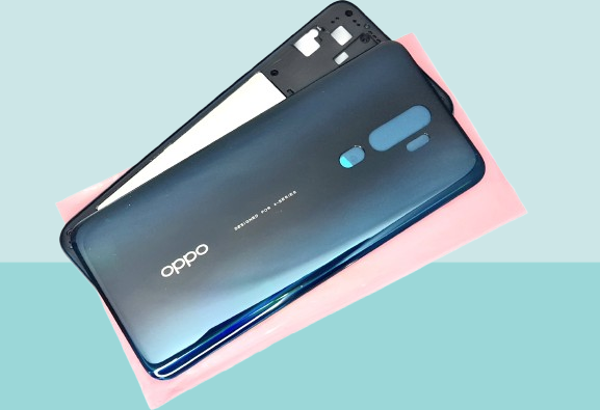 Tkgz - Oppo A5 2020 FULL KASA Arka Kapak Batarya Kapağı - YEŞİL - Image 1