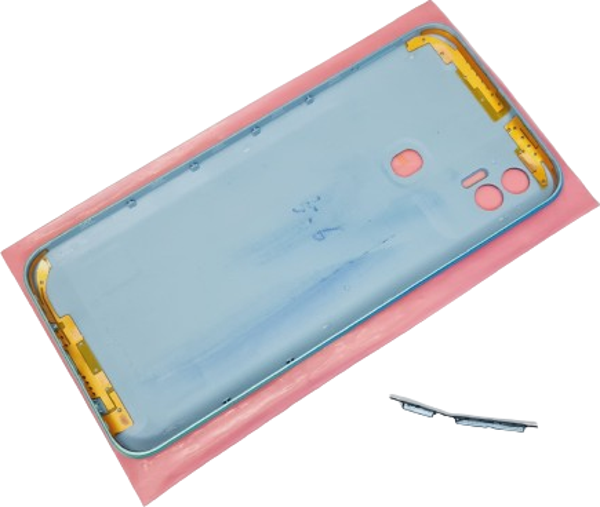 Tkgz - Tecno Spark 7T (KF6p) FULL KASA Arka Kapak Batarya Kapağı - MAVİ - Image 1