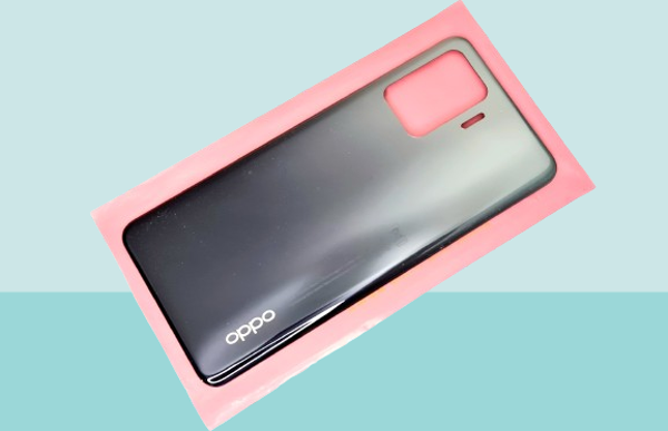 Tkgz - Oppo Reno 5 Lite Arka Kapak Batarya Kapağı - SİYAH - Image 1