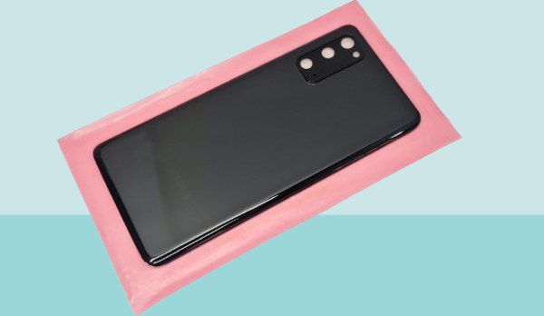 Tkgz - Samsung Galaxy S20 Arka Kapak Batarya Kapağı (Cam Full Lensli) - SİYAH - Image 1