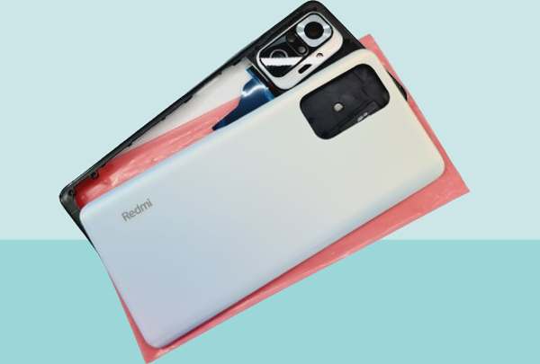 Tkgz - Xiaomi Redmi NOTE 10 PRO (4G) FULL KASA Arka Kapak Batarya Kapağı - BEYAZ - Image 1