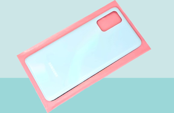 Tkgz - Samsung Galaxy S20 PLUS Arka Kapak Batarya Kapağı -  MAVİ - Image 1