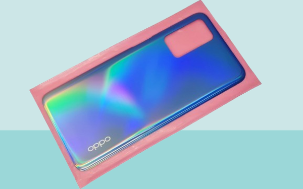 Tkgz - Oppo A55 Arka Pil Batarya Kapağı - MAVİ - Image 1