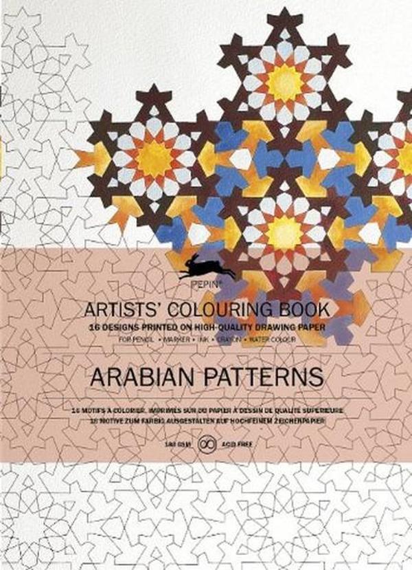 Arabian Patterns: Artists' Colouring Book - Pepin Press - Image 1