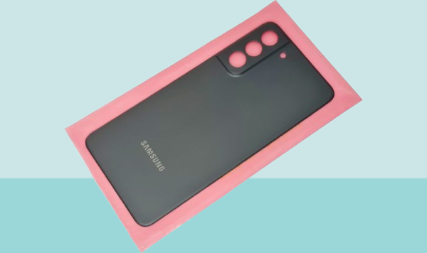 Tkgz - Samsung Galaxy S21 FE Arka Kapak Batarya Kapağı - SİYAH - Image 1