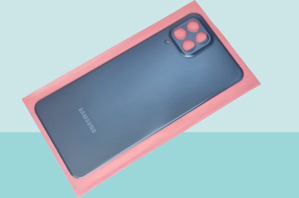 Tkgz - Samsung Galaxy M33 Arka Kapak Batarya Kapağı - MAVİ - Image 1
