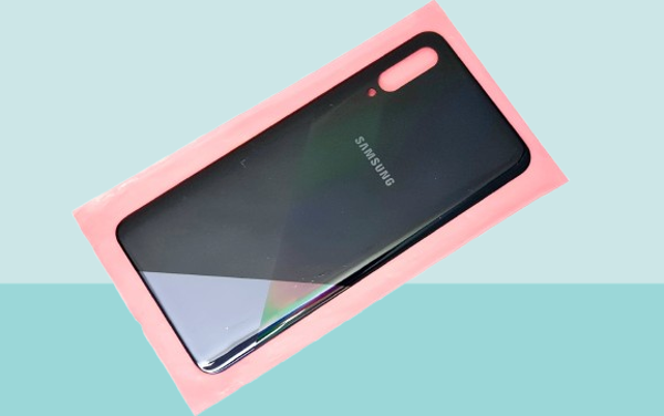Tkgz - Samsung Galaxy A30S A307 Arka Kapak Batarya Kapağı - SİYAH - Image 1