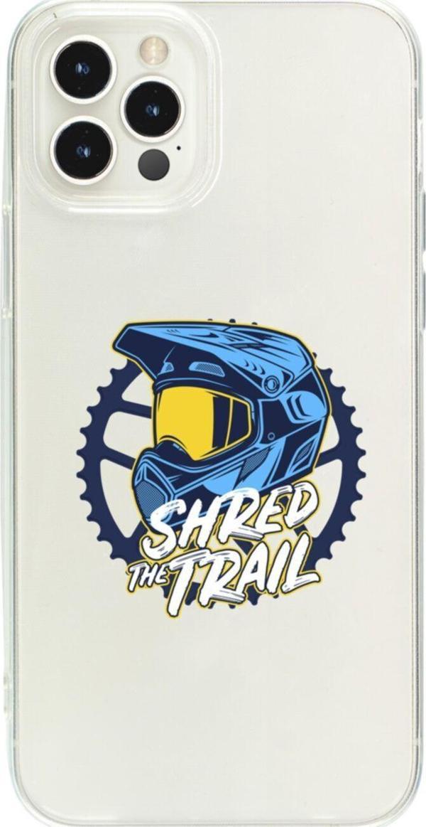 Butikcase İphone 13 Pro Shred The Trail Şeffaf Telefon Kılıfı - Image 1