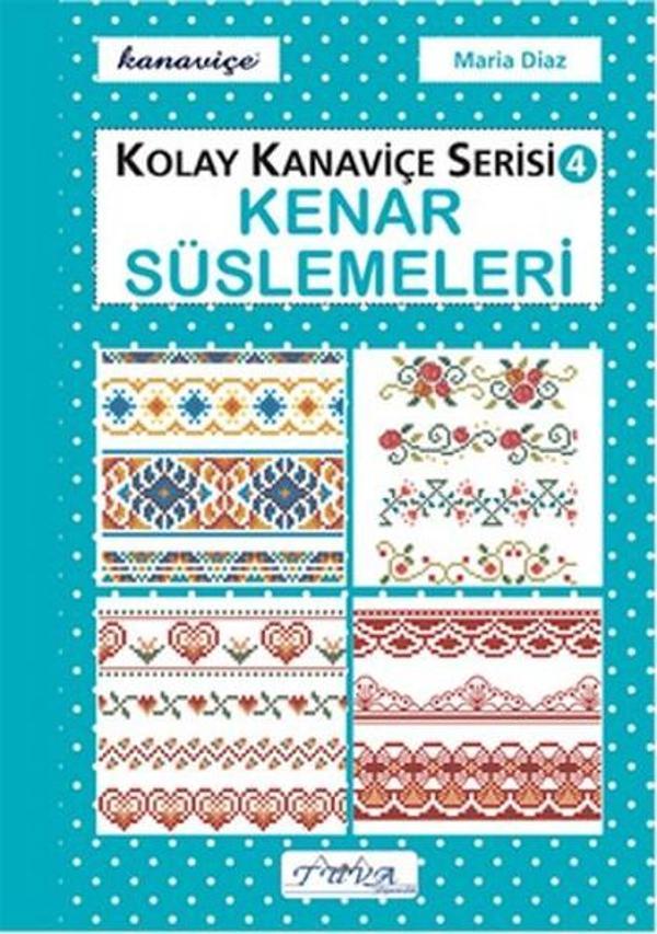 Kenar Süslemeleri - Kolay Kanaviçe Serisi 4 - Tuva Tekstil - Image 1