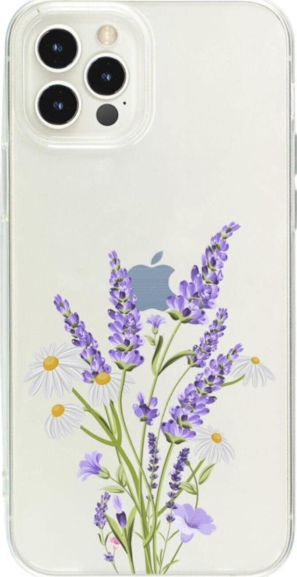Butikcase İphone 13 Pro Lavander Şeffaf Telefon Kılıfı - Image 1